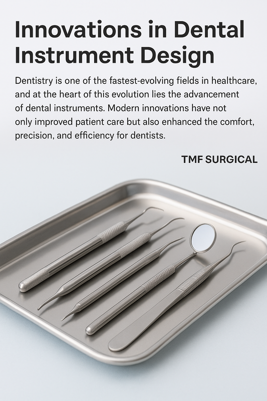 Classification of dental instruments: diagnostic, surgical, restorative, etc.