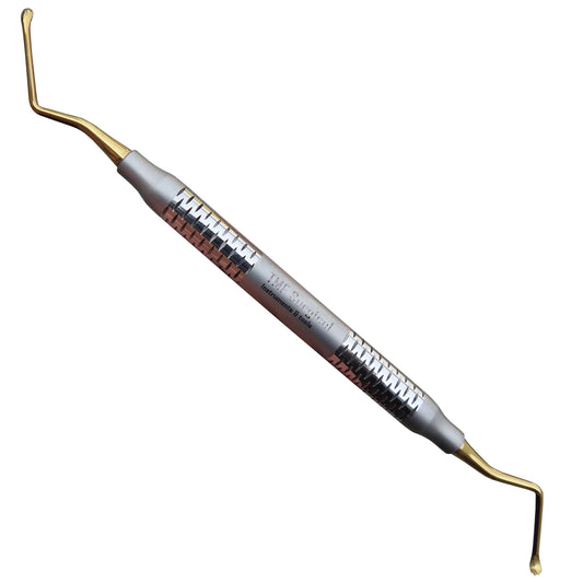 Lucas Curette Serrated 3mm Gold Ends
