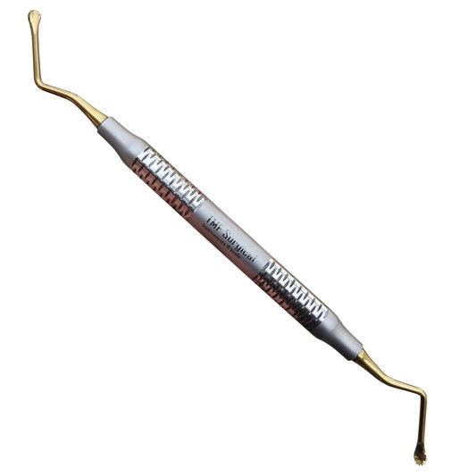 Lucas Curette Serrated 3.5mm Gold Ends