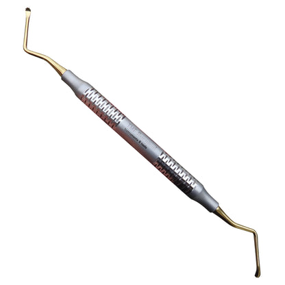 Lucas Curette Serrated 2.5mm Gold Ends