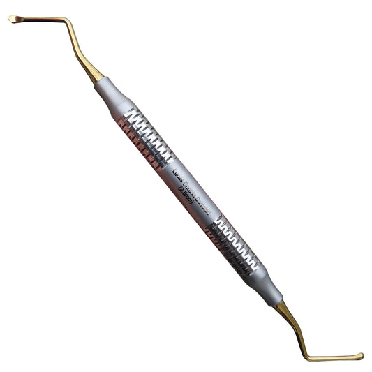 Lucas Curette Serrated 2.5mm Gold Ends