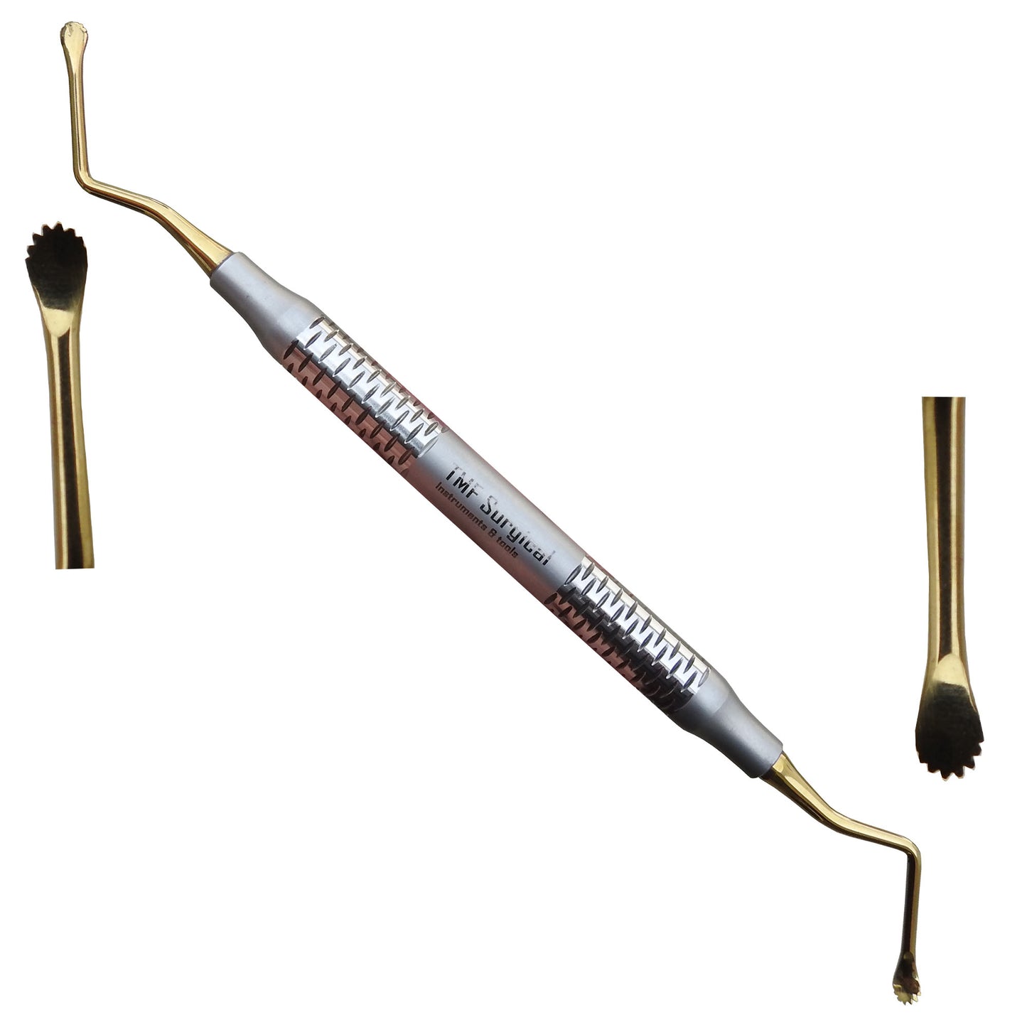 Lucas Curette Serrated 3.5mm Gold Ends