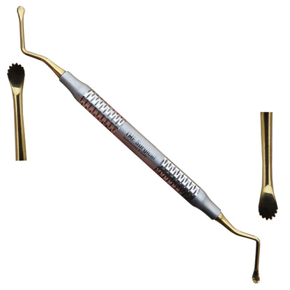 Lucas Curette Serrated 3.5mm Gold Ends