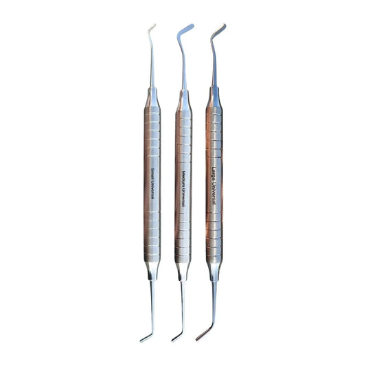 Dental Universal Composite Filling instruments small, medium, Large Universal CE